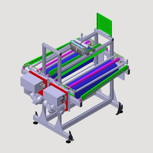 Enrolladora de hilado textil - EBRT - MÜLLER FRICK - de proceso