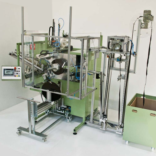 Enrolladora de cinta - UV60 series - MÜLLER FRICK - automática / motorizada / para línea de extrusión