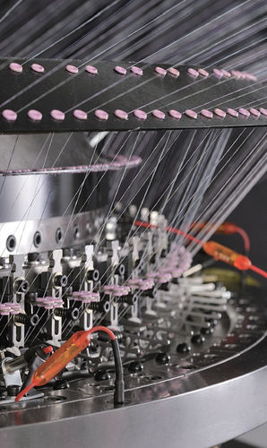 Máquina de tricotado circular - KSCS-M - PAI LUNG - totalmente automática / industrial
