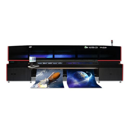 Máquina de impresión de tipo rodillo a rodillo - VUTEk Q3r - REGGIANI MACCHINE - por chorro de tinta DOD / para papel / de color