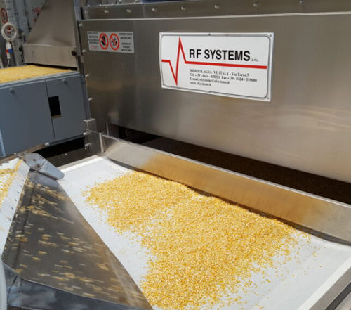 Pasteurizador de radiofrecuencia - IGOS - RF SYSTEMS - de vapor / para la industria agroalimentaria / en línea