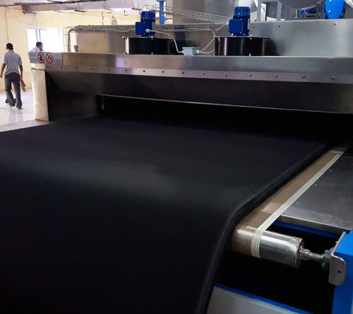 Secador para espuma de SBR - RF SYSTEMS - de aire caliente / de armarios