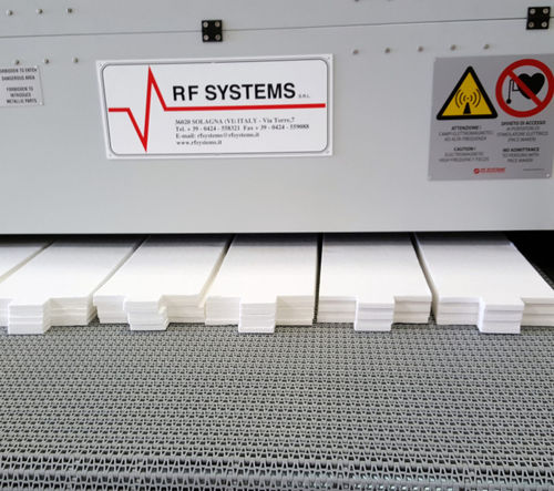 Secador de radio-frecuencia - RF SYSTEMS - de aire caliente