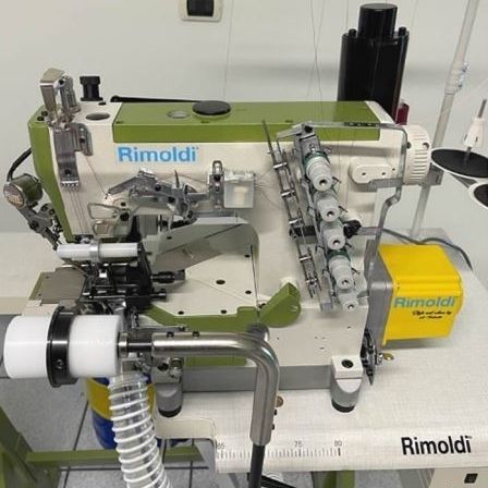 Máquina de coser de brazo cilíndrico - R 73-34-3MK-64DD/55780 - RIMOLDI - interlock / de 2 agujas / de 3 agujas