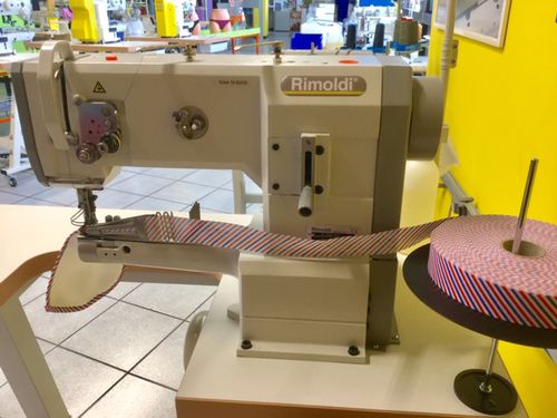 Máquina de coser con brazo separado - R 1335-BLH-AUT - RIMOLDI - punto anudado / de 1 aguja / de 1 hilo