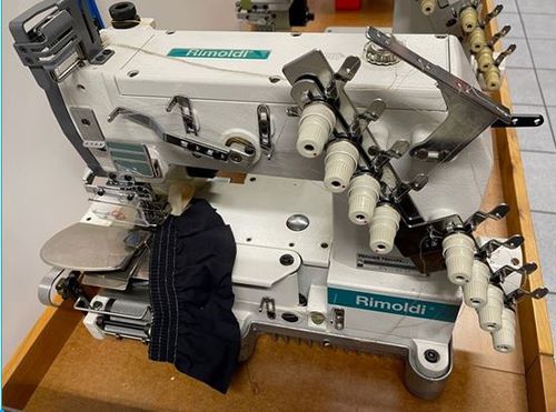 Máquina de coser de brazo cilíndrico - S74-10-4LM-01 - RIMOLDI - interlock / de 4 agujas / de 4 hilos