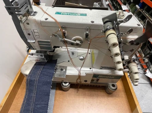 Máquina de coser para jeans - S64-42-4-LM-16 - RIMOLDI - punto de cantonera / de 2 agujas / de 1 aguja