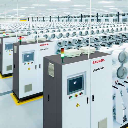 Máquina de retorcimiento automática - GlassTwister - SAURER SCHLAFHORST - de hilado textil