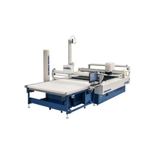 Máquina de corte de cuchilla - P-CAM183 - SHIMA SEIKI - de tejido / de placas / para telas multicapas