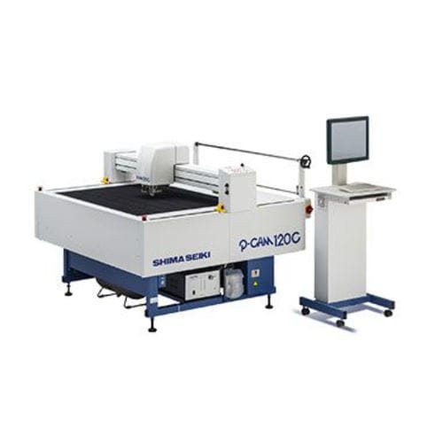 Máquina de corte para aplicaciones industriales - P-CAM1 series - SHIMA SEIKI - por ultrasonidos / de cuchilla / para textiles