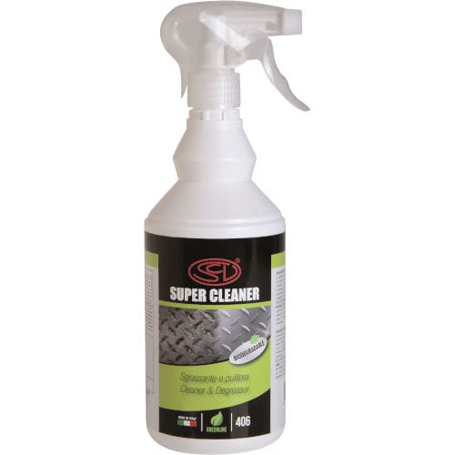 Detergente / desengrasante biodegradable - SUPER CLEANER - SILICONI - a base de agua / multiusos / para máquinas