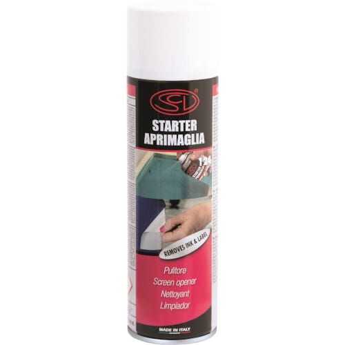 Aerosol de limpieza - STARTER APRIMAGLIA - SILICONI - para plástico / de etiquetas adhesivas / de disolvente