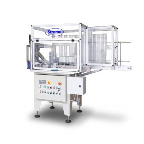Máquina de llenado automática - CB90US - STREMA - de botellas / de botes / para productos cosméticos