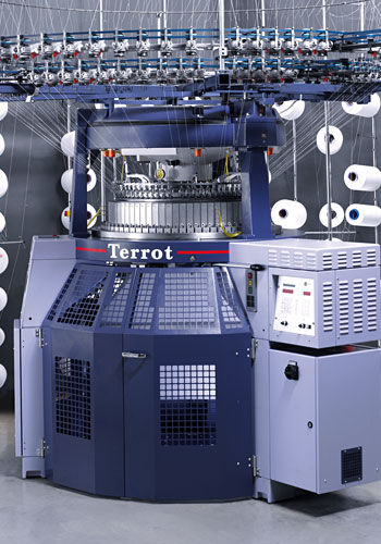 Máquina de tricotado jersey doble - I3P 572 - TERROT - industrial