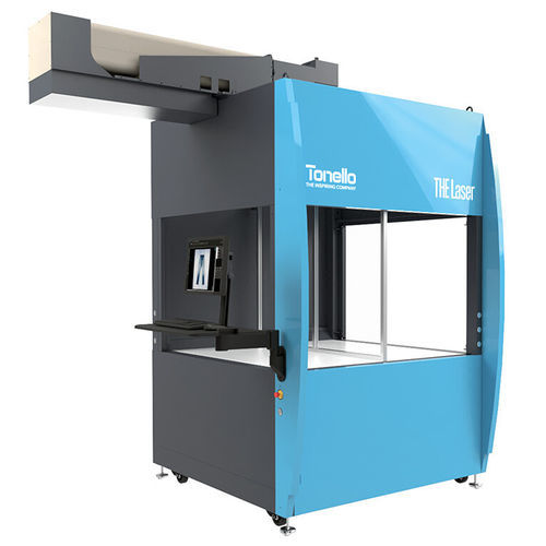Máquina de marcado láser - Laser T - TONELLO - para pantalones vaqueros / compacta / industrial