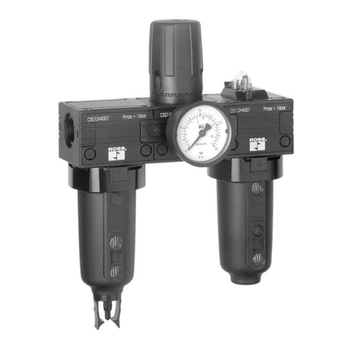 Filtro regulador lubricador de aire - 425F - ROSS  EUROPA - de aire comprimido / modular