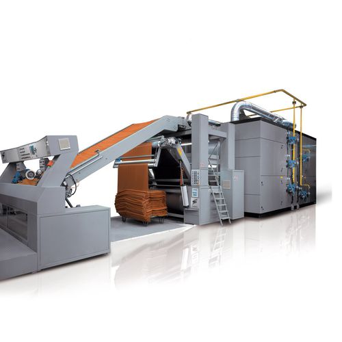 Secador de lecho fluidizado - WHITE - UNITECH TEXTILE MACHINERY - continuo / de gas / vertical