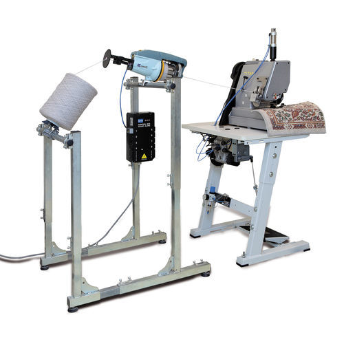 Máquina de coser para alfombras puntos decorativos - TITAN 2300 - Vandewiele - de 1 aguja / de 1 hilo / electrónica