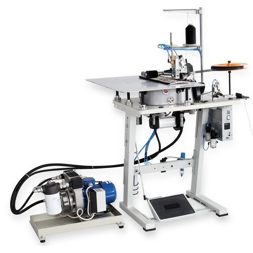Máquina de coser para alfombras de 1 aguja - TITAN 4500CHC - Vandewiele - de 1 hilo / con cuchilla lateral / con puller