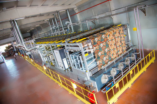 Máquina de revestimiento/laminación de adhesivos - Vandewiele - para textiles