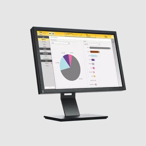 Sistema de supervisión de condiciones para máquina - Loepfe MillMaster&reg; TOP - Vandewiele - de posición / de funcionamiento / de producción