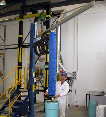 Grúa pluma de columna - TAWI - 270° / de elevación / de aluminio