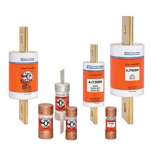 Fusible cilíndrico - AJT series - Mersen - Electrical Power - hoja / retardado / limitador