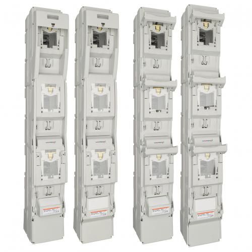 Interruptor seccionador de fusible - MULTIVERT® series - Mersen - Electrical Power - con fusible NH / modular / vertical
