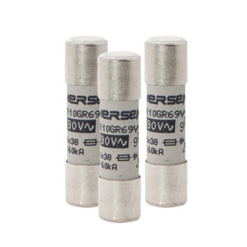 Fusible cilíndrico - Protistor® series - Mersen - Electrical Power - de acción superrápida / limitador / de protección contra cortocircuitos