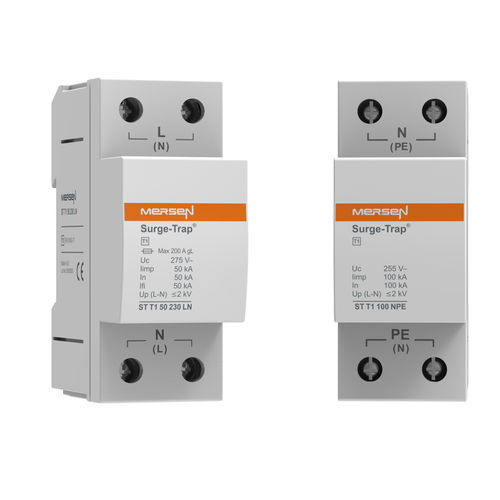 Protector de sobretensión de tipo 1 - Surge-Trap® STMT1 series - Mersen - Electrical Power - clase I / de telecomunicación / de instalación eléctrica