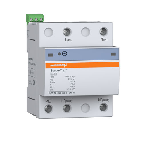 Protector de sobretensión de tipo 2 - Surge-Trap® STET23 series - Mersen - Electrical Power - de tipo 3 / de telecomunicación / de instalación eléctrica