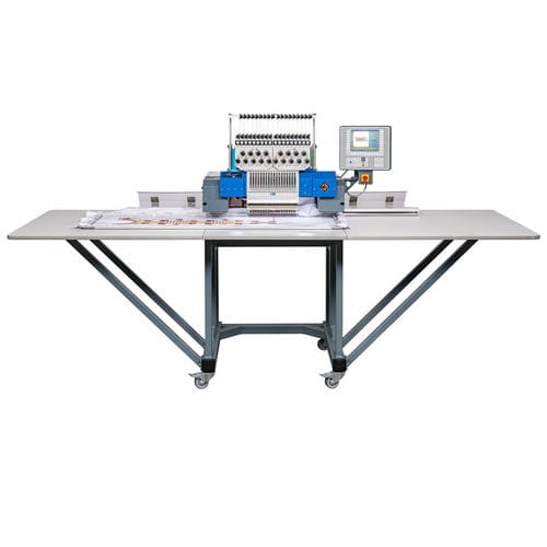 Máquina bordadora de monocabezal - SPRINT 7XL - ZSK STICKMASCHINEN - con 18 agujas / punto anudado / asistida por ordenador