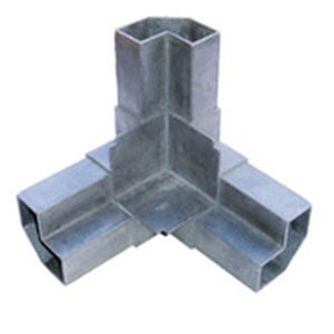 Conexión de tubo de esquina - AS530-25-0 - AROSIO F.LLI SRL - de aluminio / con base