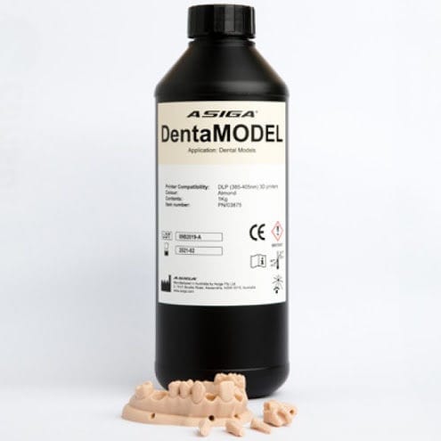 Resina para impresora 3D de polímero - DentaMODEL - ASIGA - para odontología