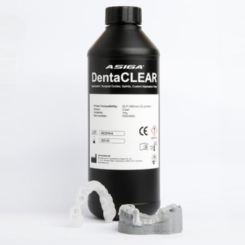 Resina para impresora 3D de polímero - DentaCLEAR - ASIGA - para odontología