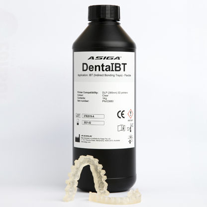 Resina para impresora 3D de polímero - DentaIBT - ASIGA - para odontología