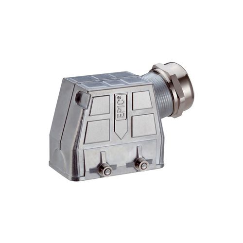 Tapa de conector eléctrica - EPIC® ULTRA H-B 10 series - U.I. Lapp GmbH - de metal / con blindaje CEM