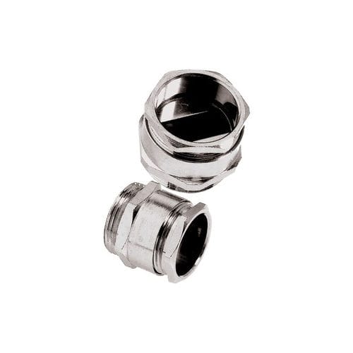 Prensaestopas de latón niquelado - SKINDICHT® SVF-M series - U.I. Lapp GmbH - IP54 / antitracción / para cables planos