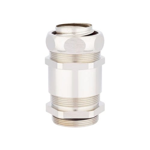 Racor de rosca - SILVYN® MSK-M US series - U.I. Lapp GmbH - de latón niquelado / IP65 / EMC