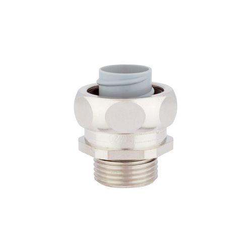 Racor de rosca - SILVYN® US series - U.I. Lapp GmbH - de PU / de latón niquelado / compacto