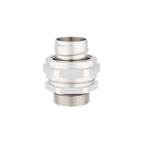 Racor hidráulico - SILVYN® UI COMPACT M series - U.I. Lapp GmbH - de rosca / de latón niquelado / compacto