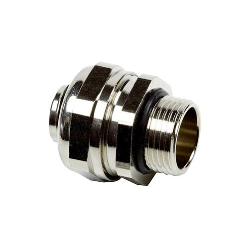 Racor hidráulico - SILVYN® COMPACT M series - U.I. Lapp GmbH - de rosca / de latón niquelado / IP66