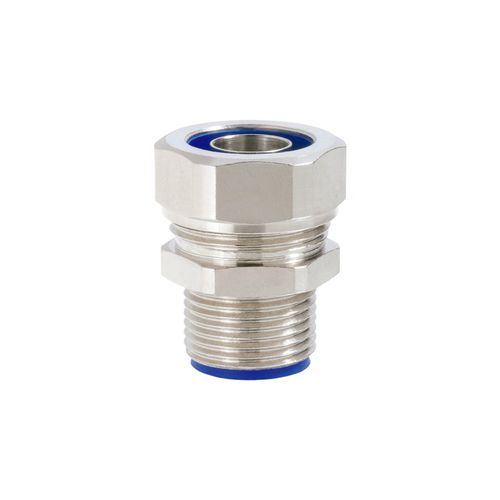 Racor hidráulico - SILVYN® LTPG-M series - U.I. Lapp GmbH - de rosca / de latón niquelado / IP66