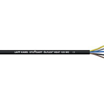 Cable eléctrico de alimentación - ÖLFLEX® HEAT 125 MC - U.I. Lapp GmbH - antipropagación de fuego / resistente al aceite / industrial
