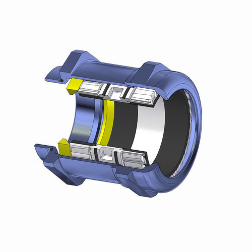 Prensaestopas de latón niquelado - SKINTOP® MS-M - U.I. Lapp GmbH - IP68 / IP69 / antitracción