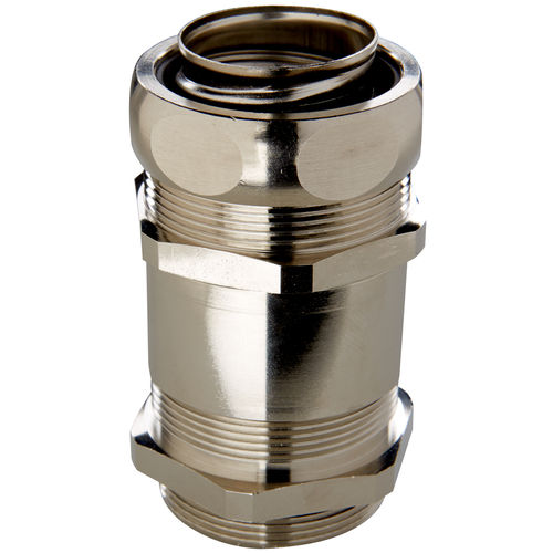 Racor de rosca - SILVYN® MSK-M ATEX series - U.I. Lapp GmbH - de latón niquelado / de seguridad / para aplicaciones químicas