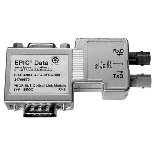 Conector de datos - EPIC® DATA PB series - U.I. Lapp GmbH - óptico / DIN / D-sub