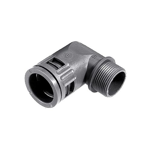 Racor de rosca - SILVYN® KLICK 90° PG series - U.I. Lapp GmbH - codo de 90º / de poliamida / resistente a los UV