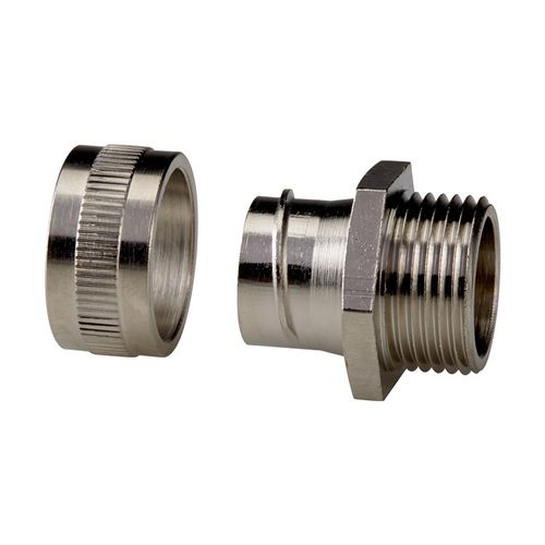 Racor hidráulico - SILVYN® LGEF-M series - U.I. Lapp GmbH - de rosca / de acero inoxidable / resistente a la corrosión