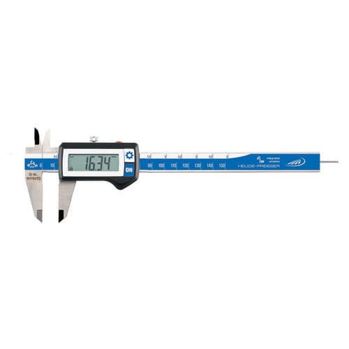 Pie de rey digital - DIGI-MET® - HELIOS-PREISSER - Vernier / de acero inoxidable / con enlace inalámbrico